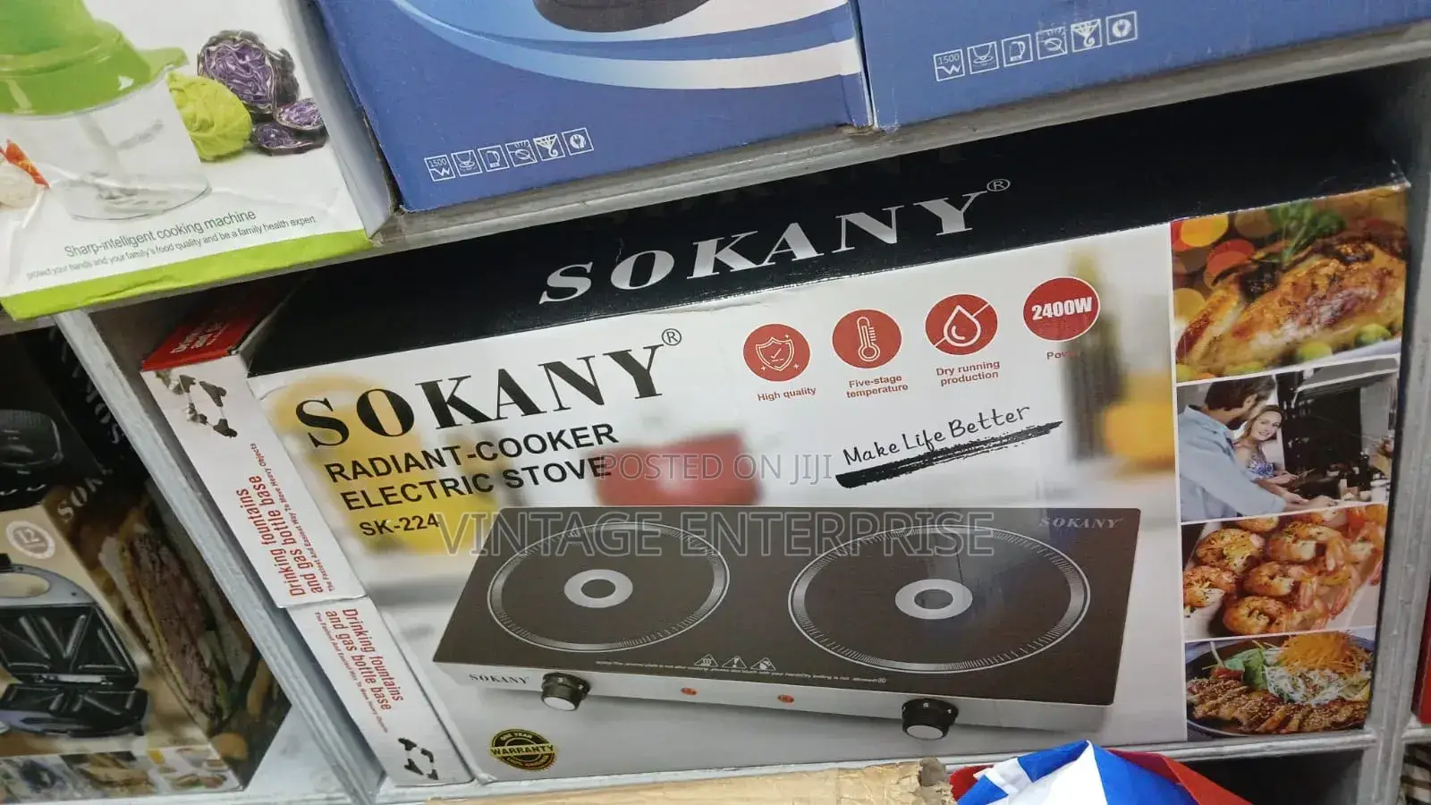 Sokany Double Induction Cooker