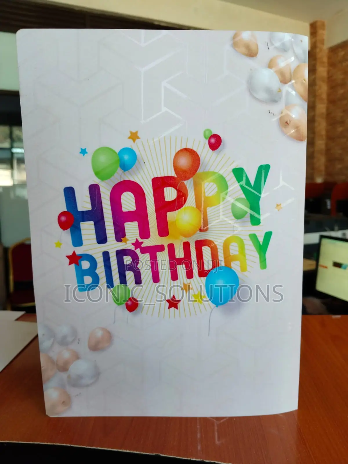 Custom Birthday Card