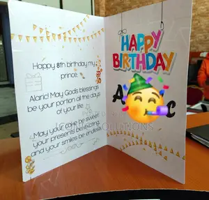 Custom Birthday Card