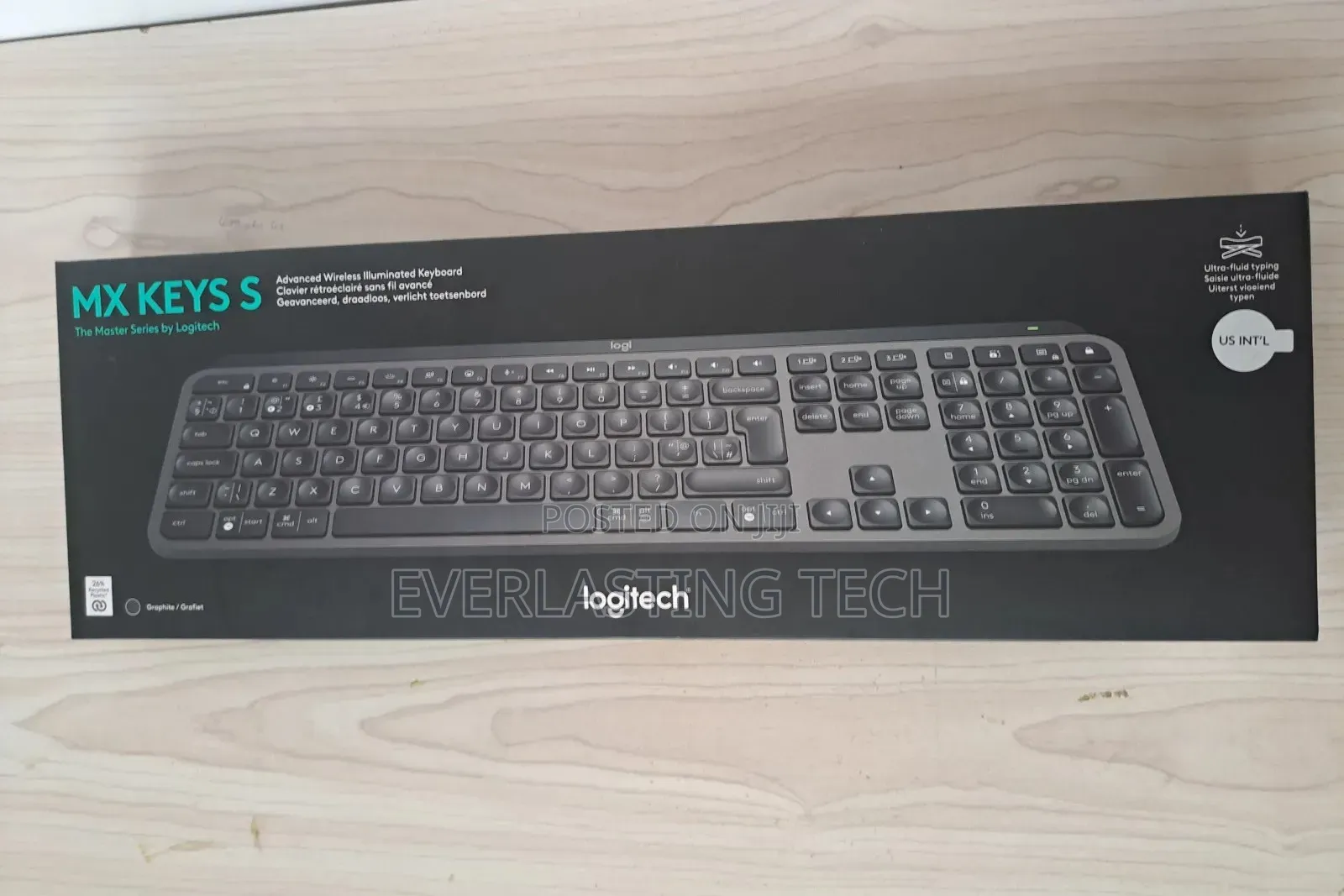 Logitech MX Keys S Keyboard -Graphite