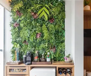 Plants Green Artificial Wall Hedges