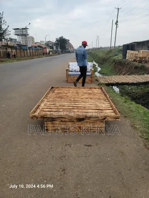 5×6pallet Bed- 5*6 Detachable and Blazed Pallet Bed. Nbgs01