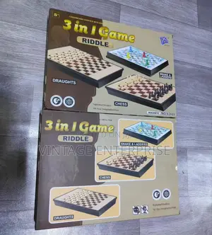 3in1game Riddle Board/Game Board