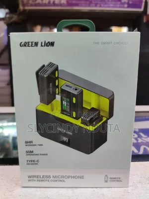 Green Lion Wireless Microphone With Remote Control Type-C