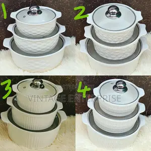 3in1 Ceramic Soup Pots