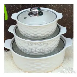 3 in 1 Ceramic Soup Pots