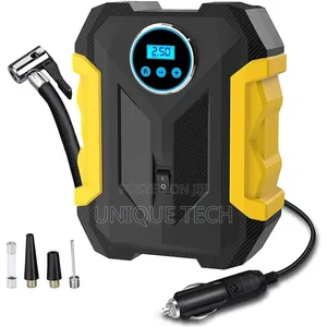 Fast Inflating Car Tyre Pump With Digital Display