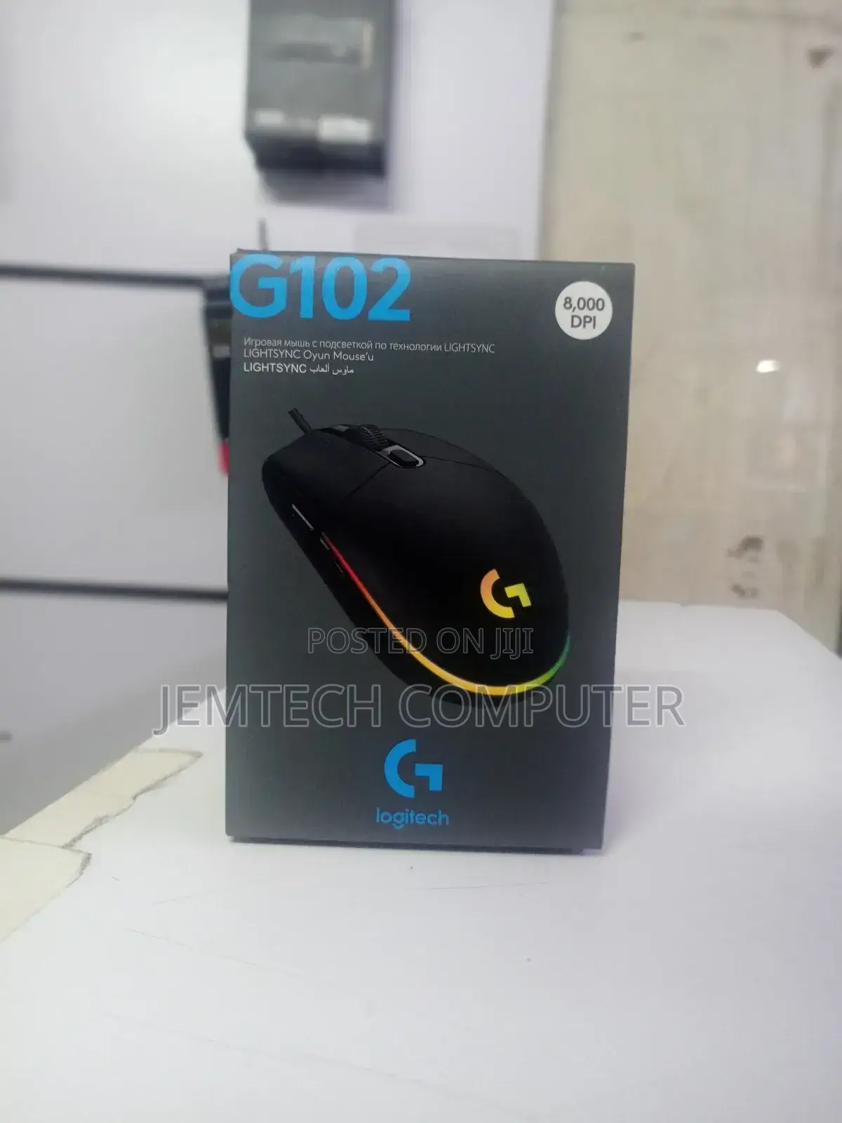 > Logitech G102 LIGHTSYNC Gaming Mouse - BLUE^