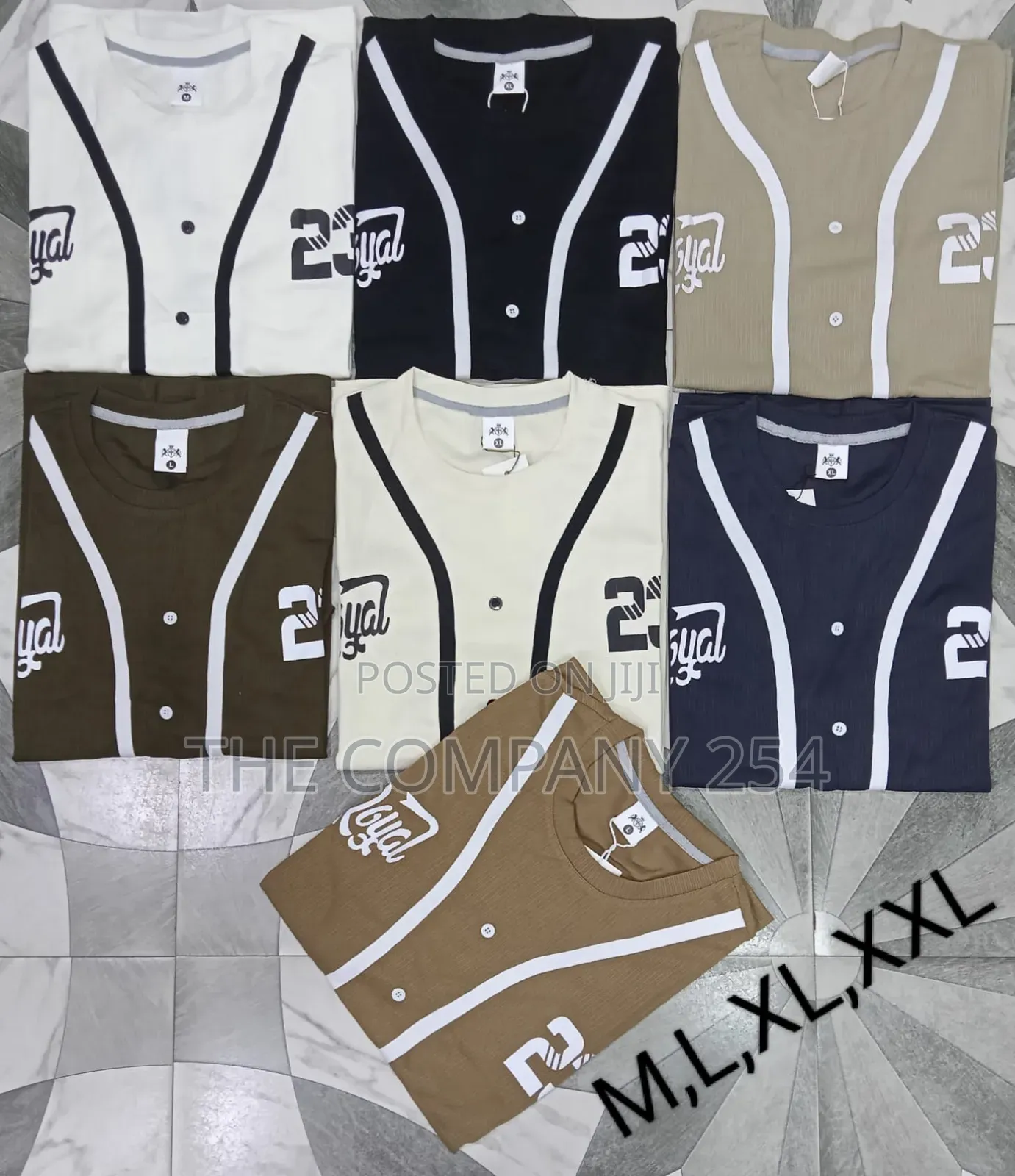 Baseball Shirts Available Size M-2xl