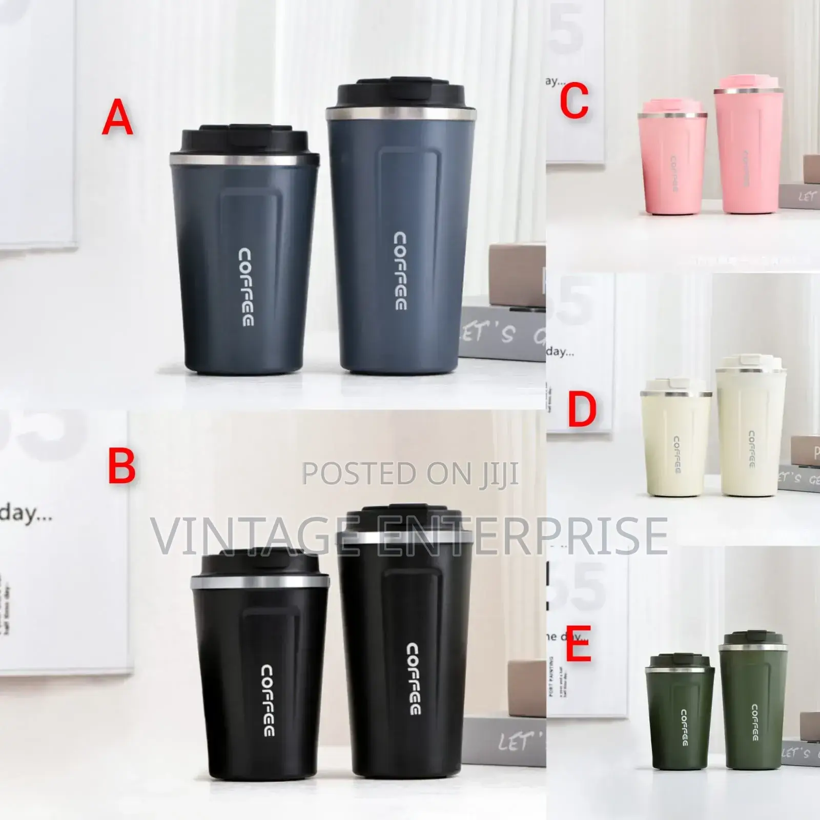 510ml Thermal Coffee Mug/Water Bottle
