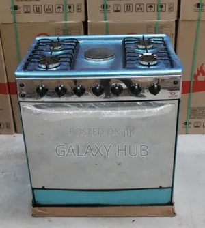 60*90 Eurochef 4+1 Standing Cooker With Electric Oven