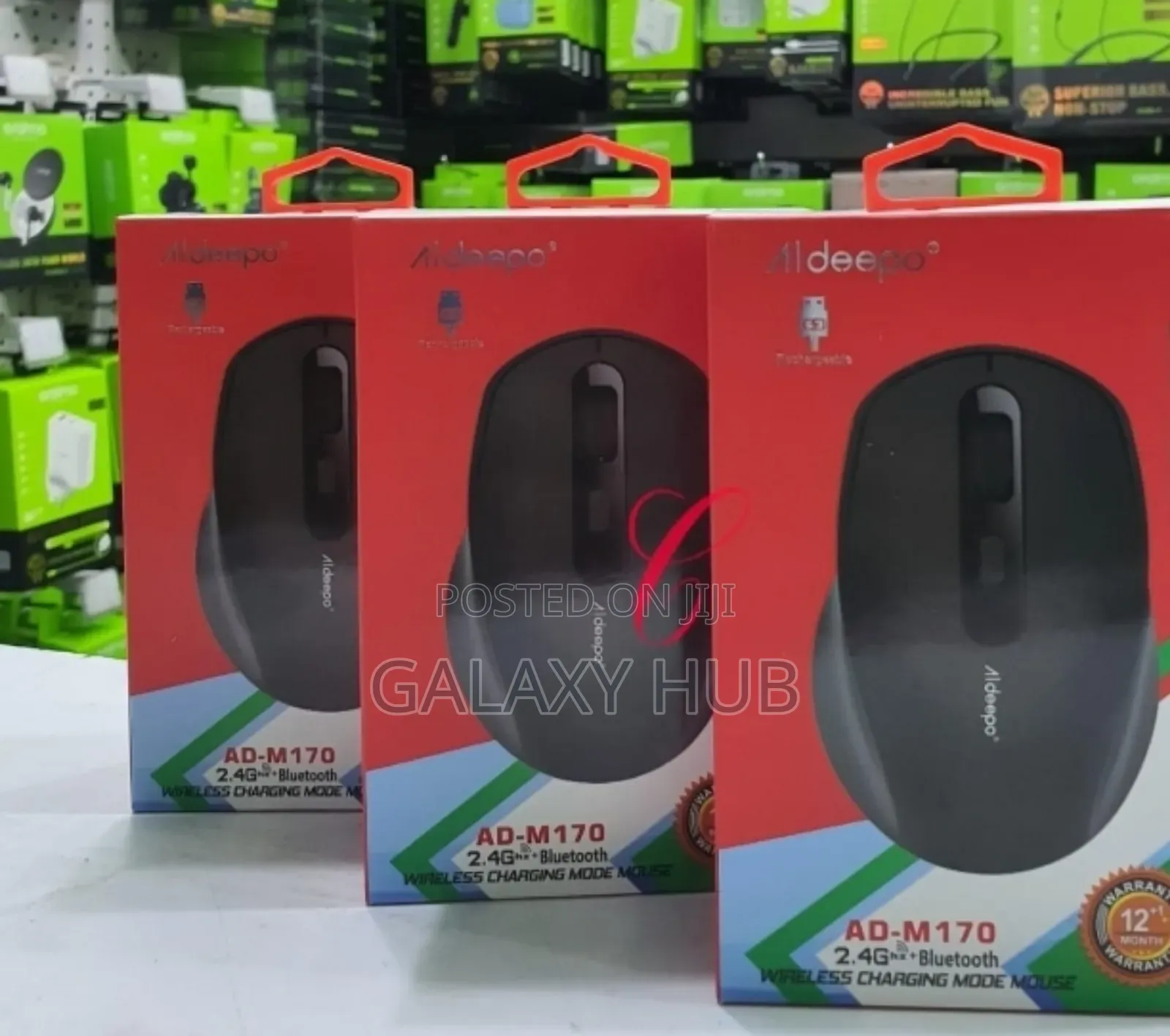 Aldeepo M170 Bluetooth+Dongle* Wireless Mouse