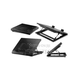 Generic Computer Cooling Stand Tablet Holder / Cooler - Bl