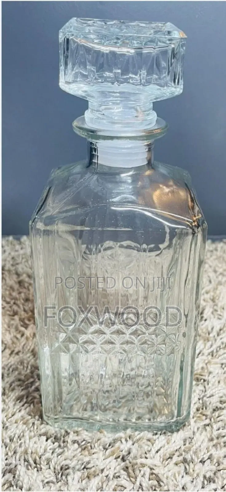 Crystal Whiskey Decanter