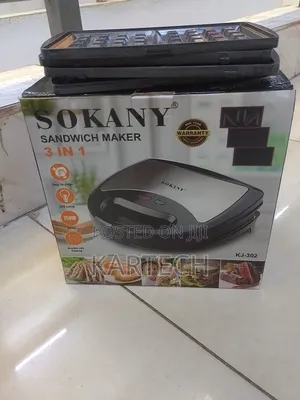 Sokany 3 in 1 Sandwich Maker Kj-302