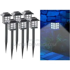 6 PCS Solar Garden Lights