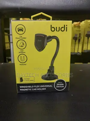 Budi Universal Flex in-Car Phone Holder With Magnetic Mount