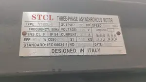 Electric Motor 20hp - Low Speed