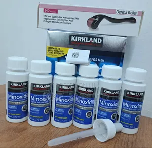 Kirkland Minoxidil 6 Pieces + Derma Roller
