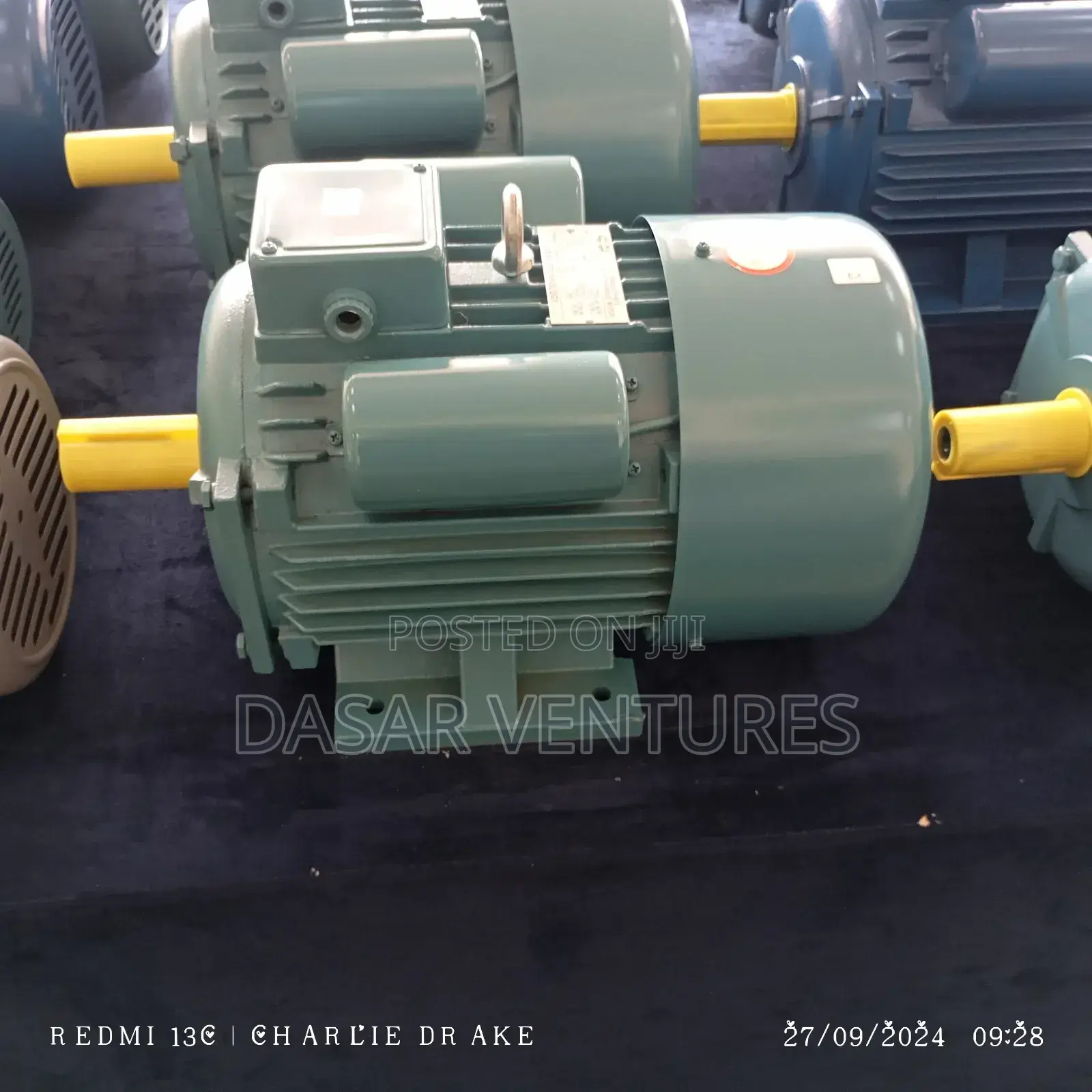 10hp Motor, Single Phase, High Speed,Hisaki Japan