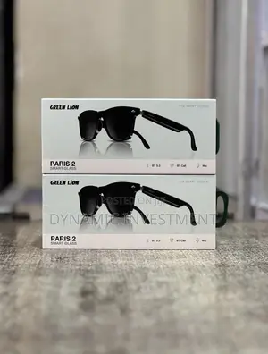 Green Lion Paris 2 Smart Glasses - Black