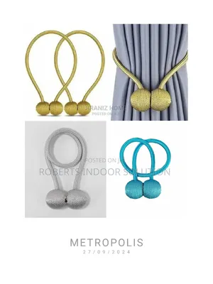 Magnetic Curtain Holder