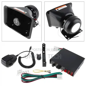 200w Ultra-Loud Emergency Siren With Warning Horn