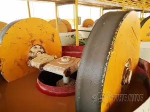 Wet Pan Grinding Mill Machine for Gold Recovery Equipment