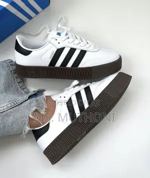 Adidas Sambarose White Black Gum