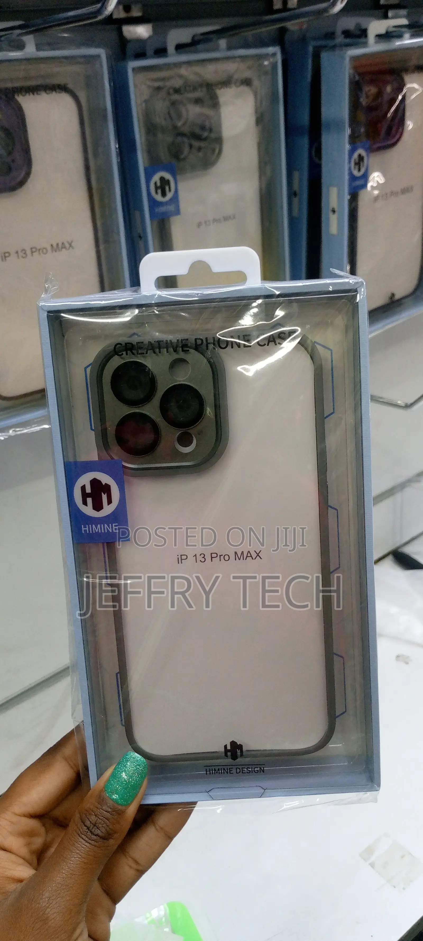 Brown iPhone 13 Pro Max Case With Camera Protection