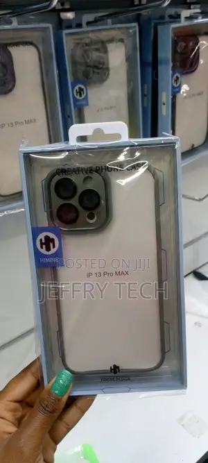 Brown iPhone 13 Pro Max Case With Camera Protection