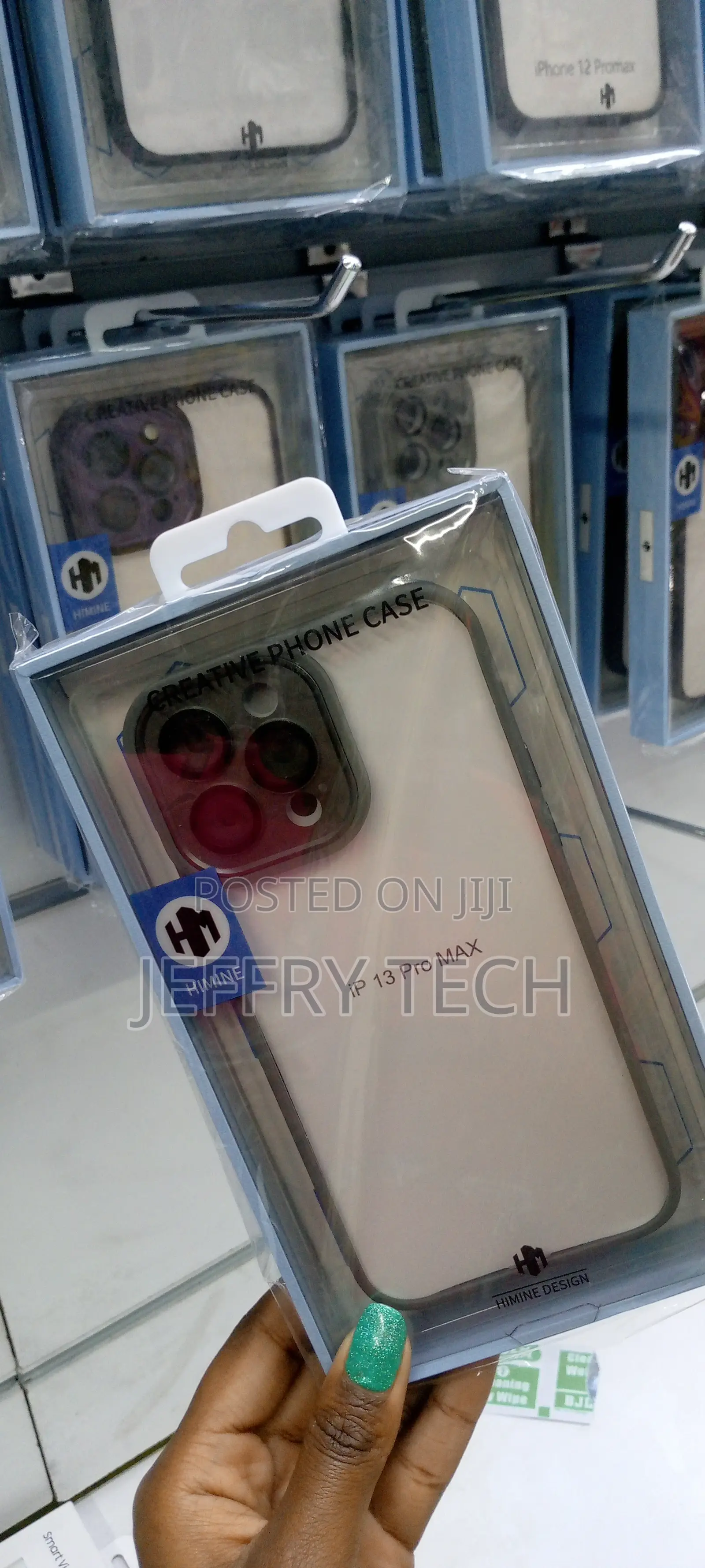 Brown iPhone 13 Pro Max Case With Camera Protection