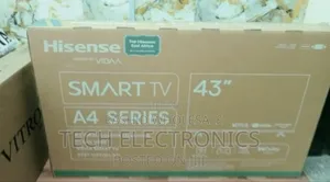 Hisense A4 43 Inch Smart Flameless Tv.