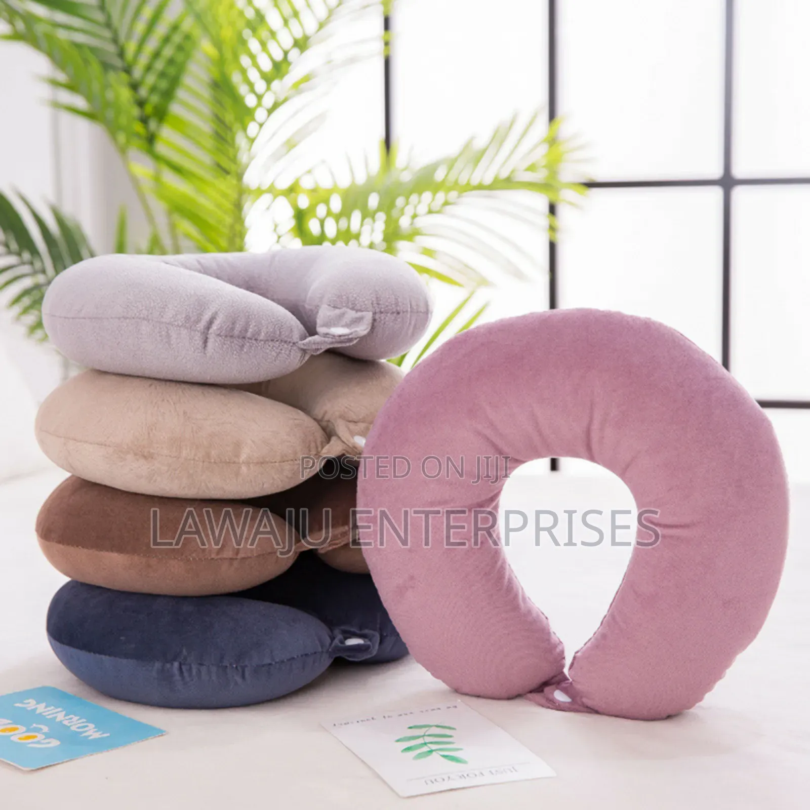Travel Kneck Pillow With Microseeds