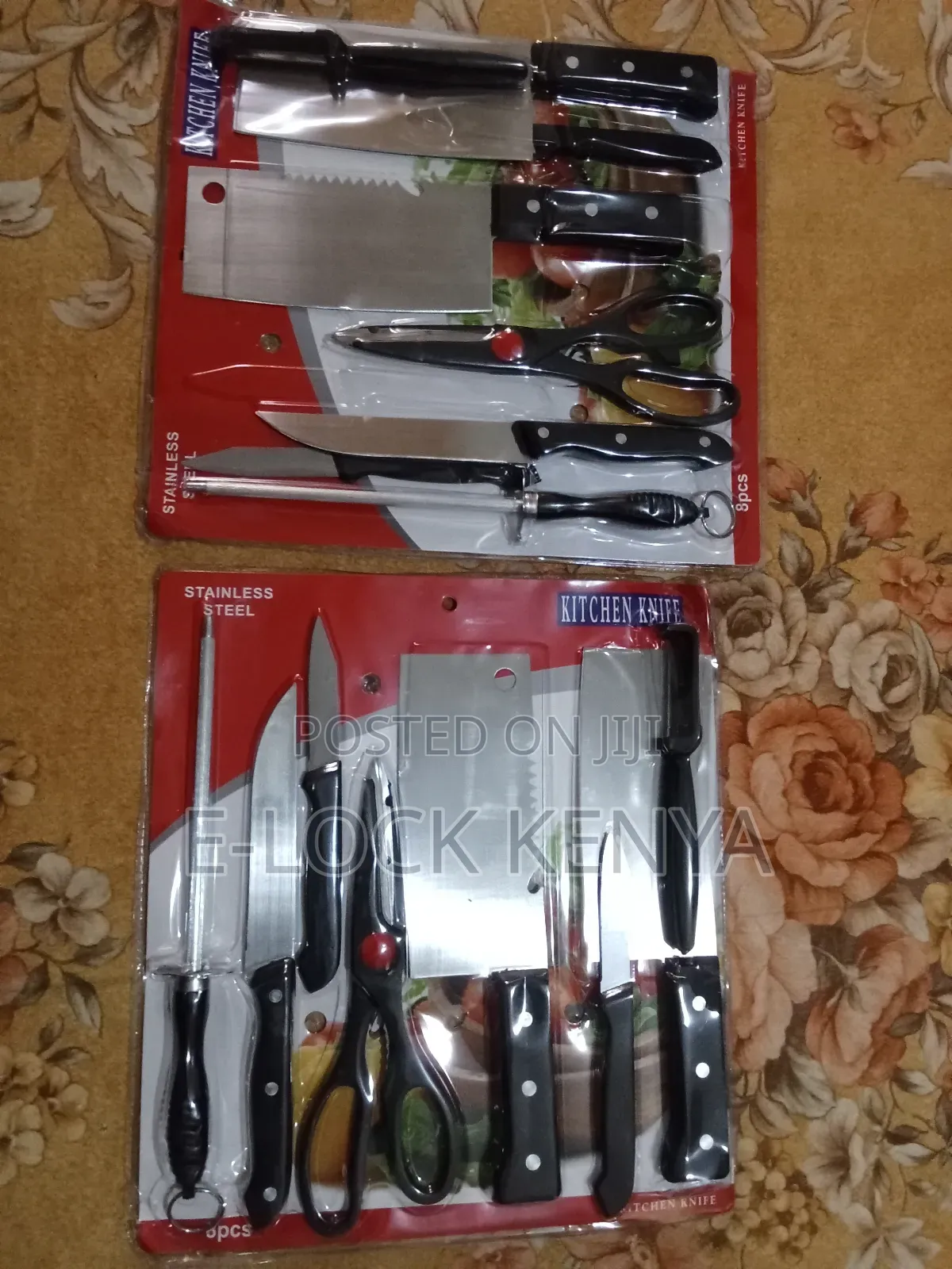 Kitchen Knife Set 9 Piece