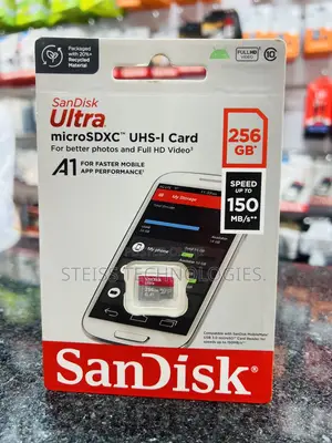 256gb Sandisk Memory Card.