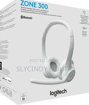 Logitech Zone 300 Wireless Bluetooth Headset Midnight