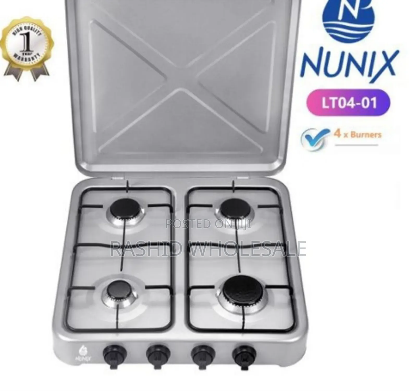 Table Top 4 Burner Cooker