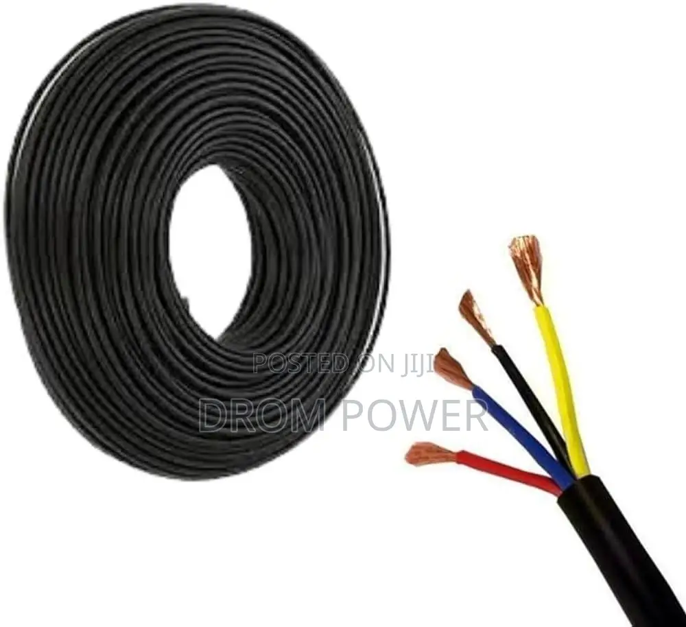 AC Electrical Cable 6mm 4core
