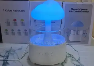 Rain Cloud Humidifier With Bluetooth Speaker