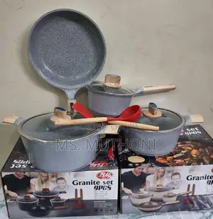 BMN 9pc Granite Cookware Set