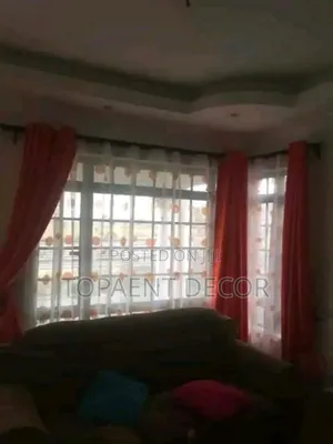 Orange Window Curtains and Orange Themed Sheers
