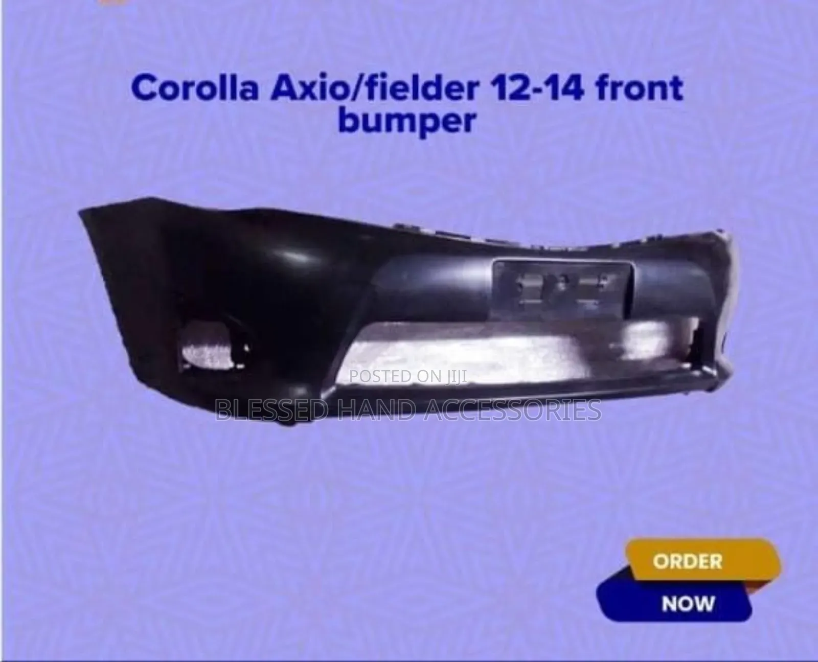 Front Bumper Fielder/Axio 2012/2013/2014