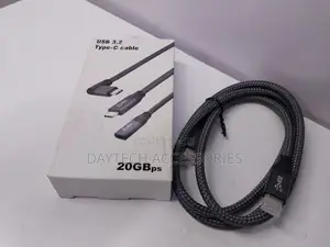 Usb 3.2 Data Cable Type-C to Type-C Pd100w 20gbps