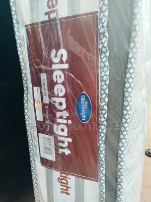 Brand New 5×6 10inch Sleeptight Silentnight Spring Mattress.