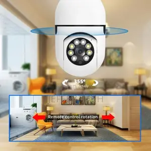 Camera Wifi 1080P Mini Security Camera V380 360 Rotate Auto