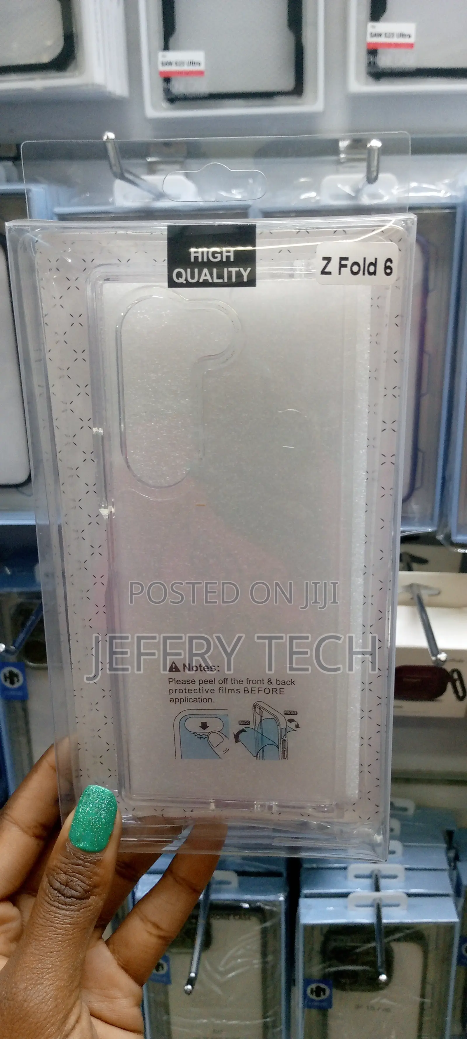 Z Fold 6 Slim Clear Case