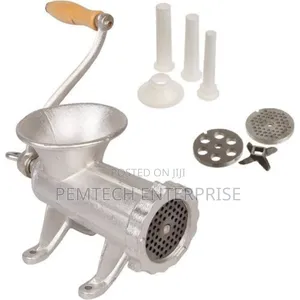 Multifunctional Meat Mincer Silver No.12