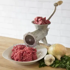 Multifunctional Meat Mincer Silver No.12