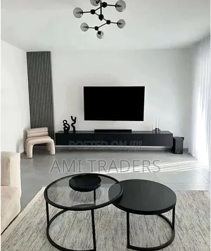 Black Floating Tv Stand (8ft)